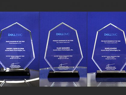 AMTI Garners Three Other Awards at the Dell EMC Partners' Appreciation Night