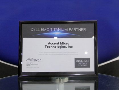 AMTI Hailed as Dell EMC Titanium Partner
