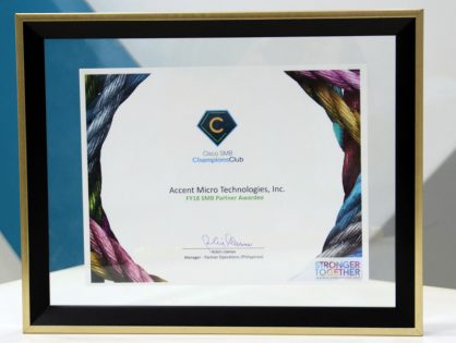 Cisco FY18 SMB Partner Award Goes to AMTI
