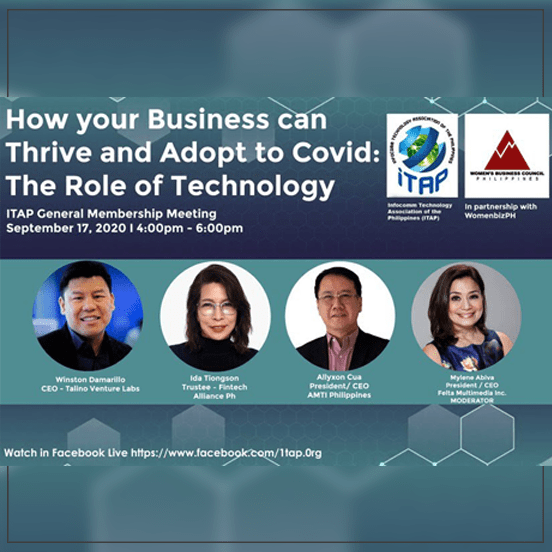 ITAP Webinar: How Your Business can Thrive and Adopt to COVID: The Role of Technology