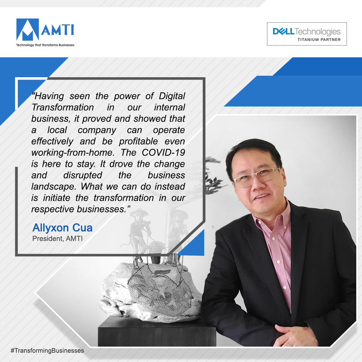 Mr Allyxon Cua – AMTI President