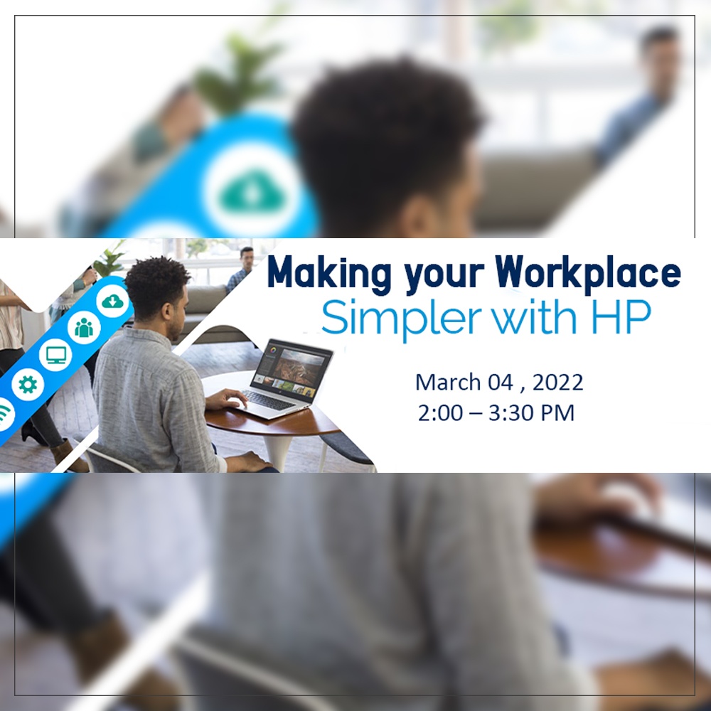 Making your Workplace Simpler with HP