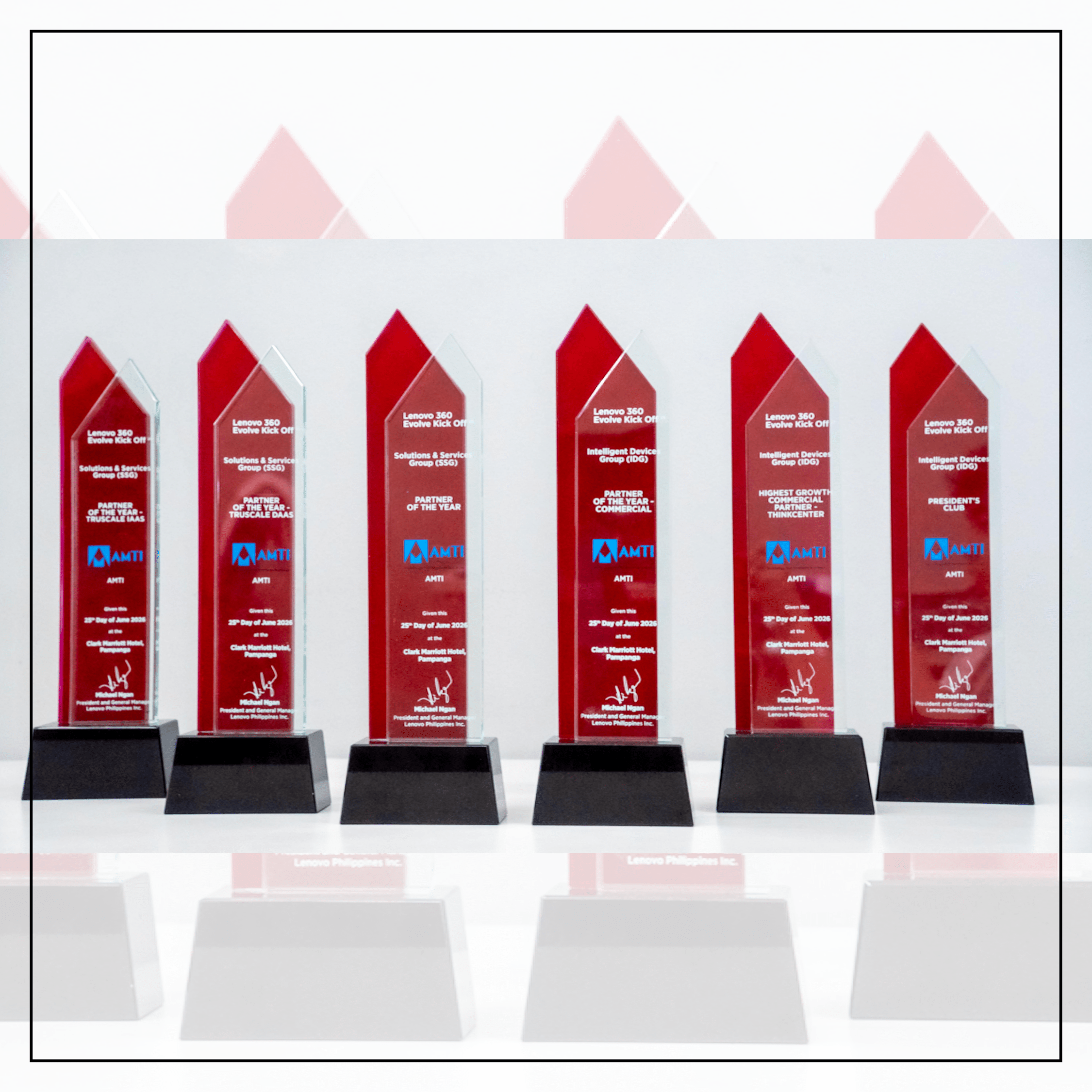 AMTI Marks Strong Partnership Milestone with Lenovo Awards